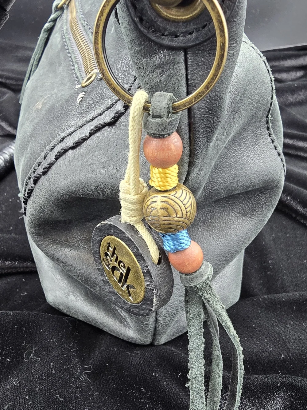 The Sak Braided-Handle Leather Shoulder Bag